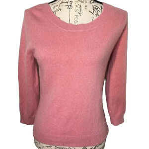 Garnet Hill Light Pink Women's Cardigan